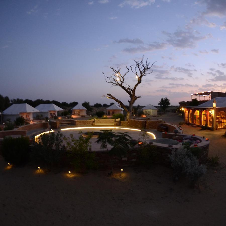 Golden Sandstone Hotel Desert Safari Campジャイサルメール エクステリア 写真